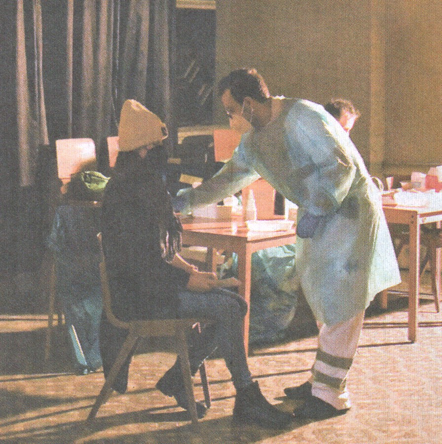 Impfaktion in Sankt Lukas