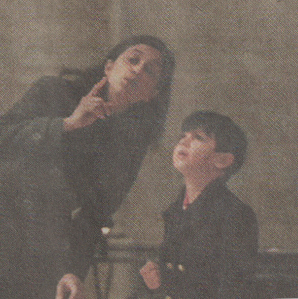 Familie Vance in Notre Dame