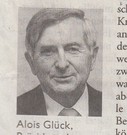 Alois Glück Präsident des Zentralkomitees der deutschen Katholiken