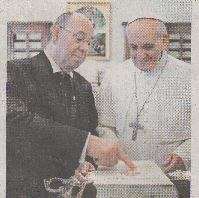 kath. Papst tifft ev. Bischof