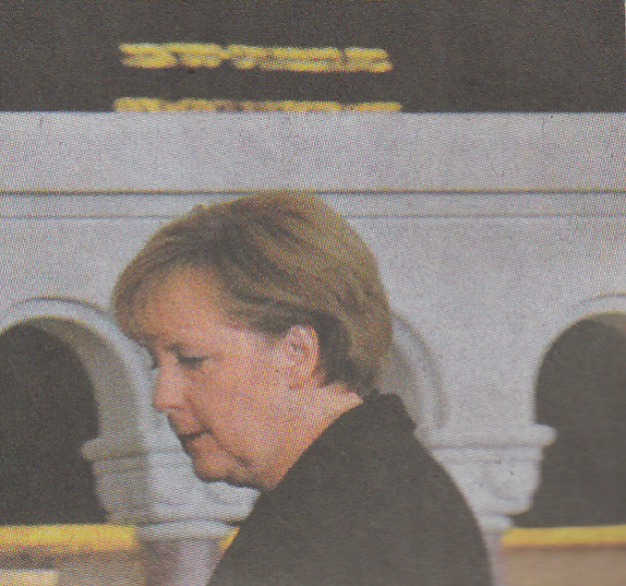 Angela Merkel in der Berliner Synagoge 2008