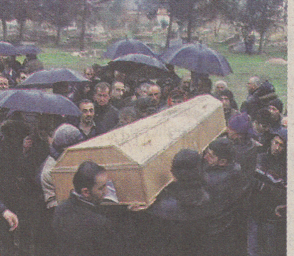 Beisetzung ermorderter syrischer Christen am 31.12.2015