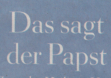 vier Papst vier Zitate zur Ökumene