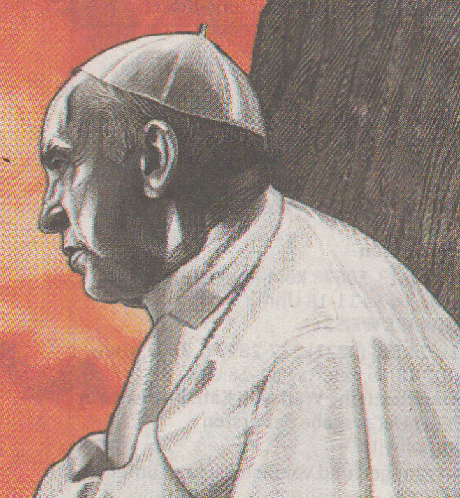 Gegenspieler von Luther: der Papst