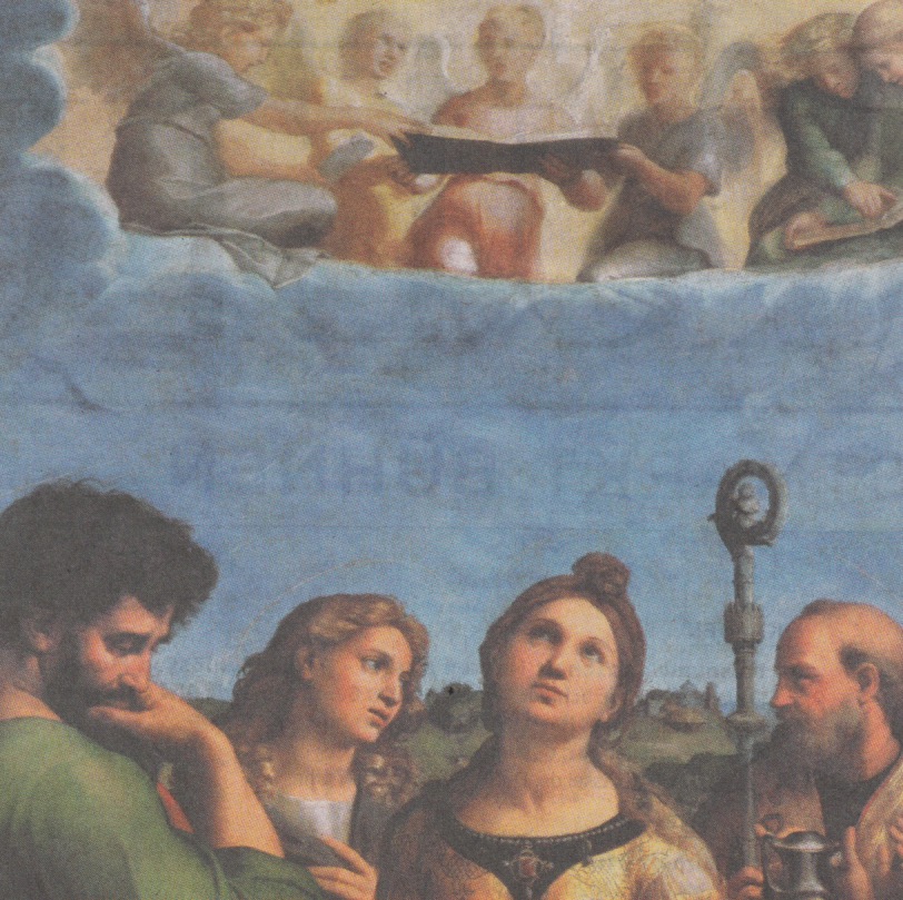 die heilige Cäcillie