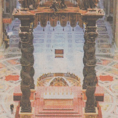 Altarraum im Vatikan